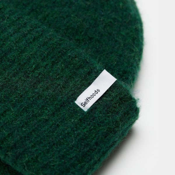 Selfhood 99010 Fluffy Beanie (darkgreen)