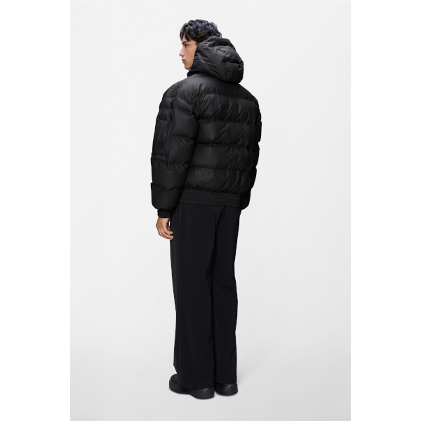 Rains Alta Bomber Puffer Jacket (black)