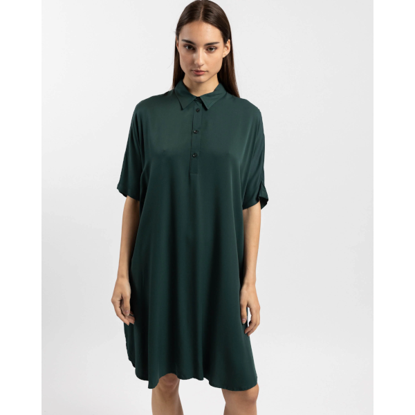 Wemoto W Avril Midi Dress (dark green)