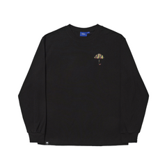 Hélas Backgammon LS Tee (black)