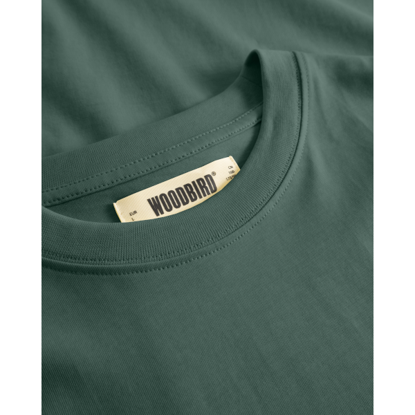 Woodbird Baine Base T-Shirt (pine green)