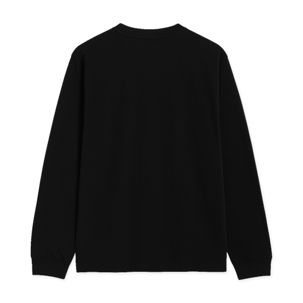 Woodbird Baine LS T-Shirt (black)