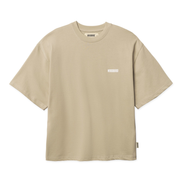 Woodbird Balo Sea T-Shirt (stone)