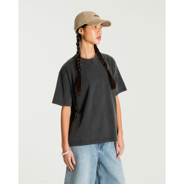 Woodbird W Balo Washed Tee (washed black)