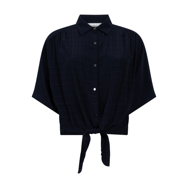 Another Label Bathylle Check Shirt (night sky)