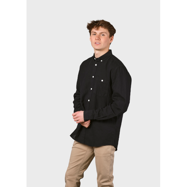 Klitmøller Benjamin Linen Shirt (black)