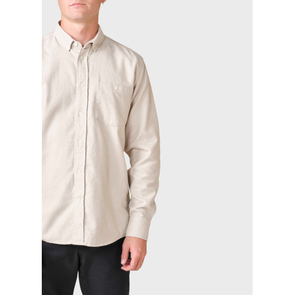 Klitmøller Benjamin Lumber Shirt (sand melange)