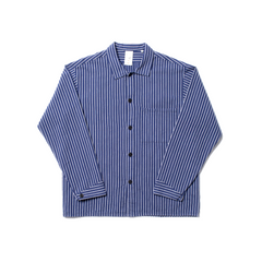 Nudie Berra Striped Shirt (blue)