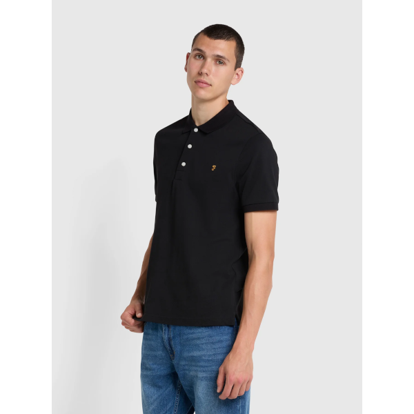 Farah Blanes SS Polo (black)