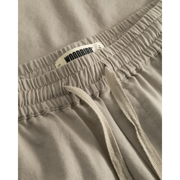 Woodbird Bommy Linen Short (stone)