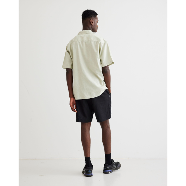 Woodbird Bommy Linen Short (black)