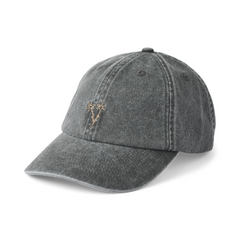 Forét Bouquet Washed Cap (washed black)