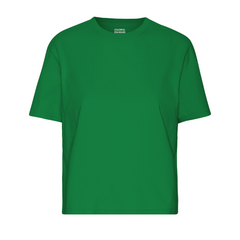 Colorful Standard W Organic Boxy Crop T-Shirt (kelly green)