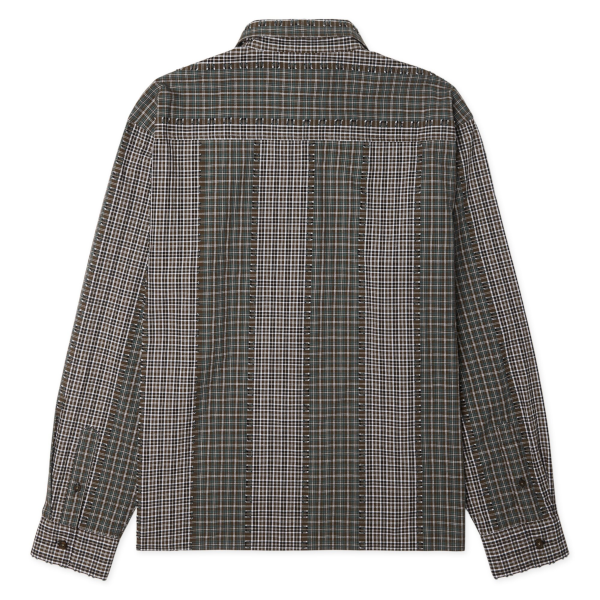 Woodbird Buzo Woma Check Shirt (brown-green)