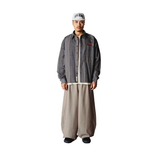 Woodbird Buzo Woma Check Shirt (brown-green)