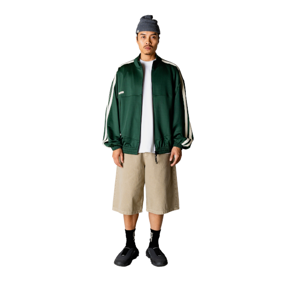 Woodbird Chang Track Jacket (pine green)
