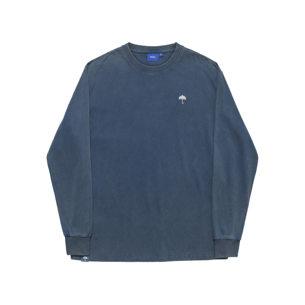 Hélas Classic LS Tee (washed blue)