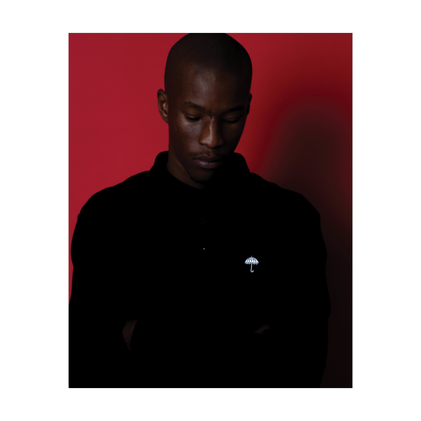 Hélas Classic Pique LS Polo (black)