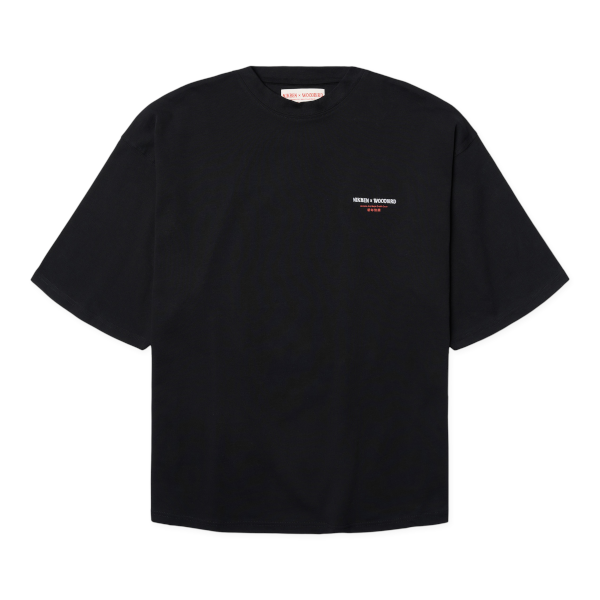 Woodbird Delivery Tee NIKBEN (black)