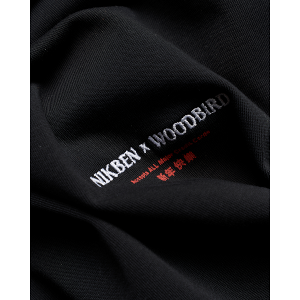 Woodbird Delivery Tee NIKBEN (black)
