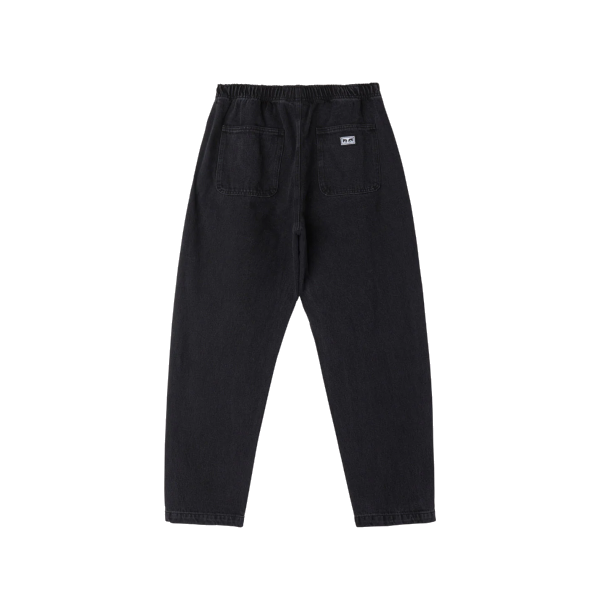 Obey Denim Easy Pant (faded black)