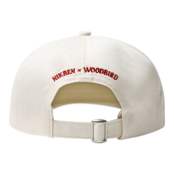 Woodbird Dragon Cap NIKBEN (white-red)