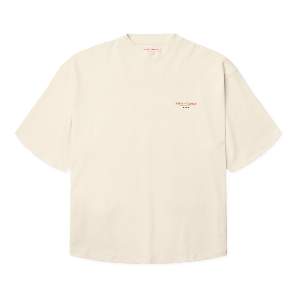 Woodbird Dragon Tee NIKBEN (off white)