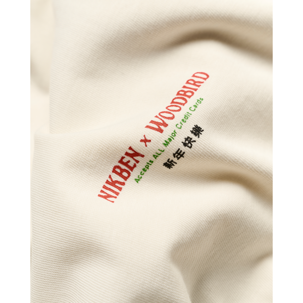 Woodbird Dragon Tee NIKBEN (off white)