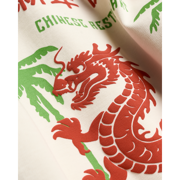 Woodbird Dragon Tee NIKBEN (off white)