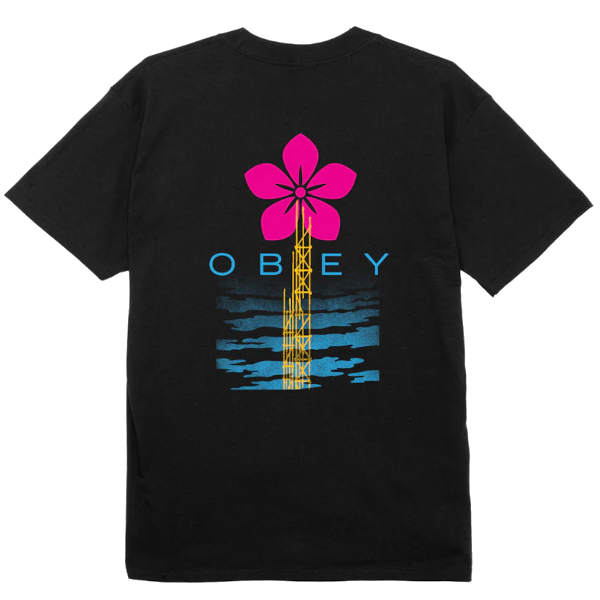 Obey Elevated Power Tee (black)