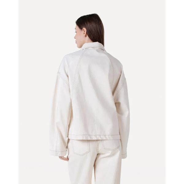 Another Label Enora Natural Denim Jacket (off-white)