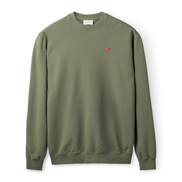 Forét Flag Sweatshirt (thyme)