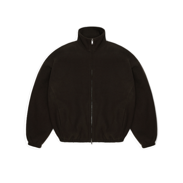 Rains Fleece Zip Jacket (bark)