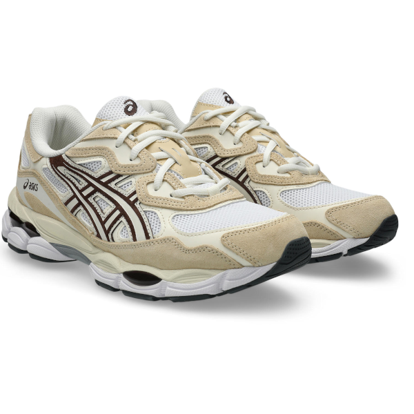 ASICS Gel-NYC (white/roasted coffee)