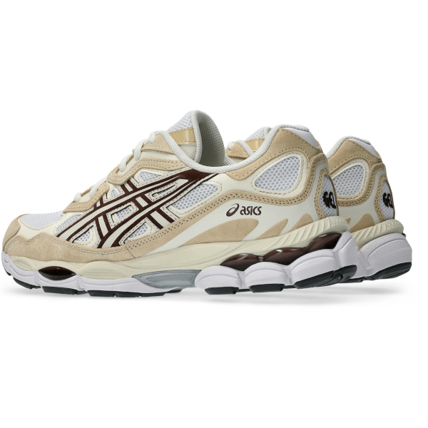 ASICS Gel-NYC (white/roasted coffee)