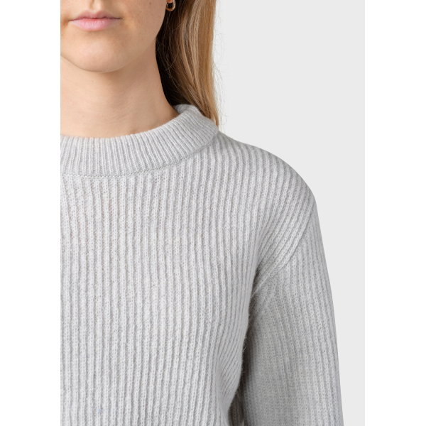 Klitmøller W Gerda Knit (pastel grey)