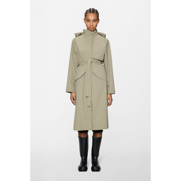 Rains Suva W Hardshell Coat (beige)