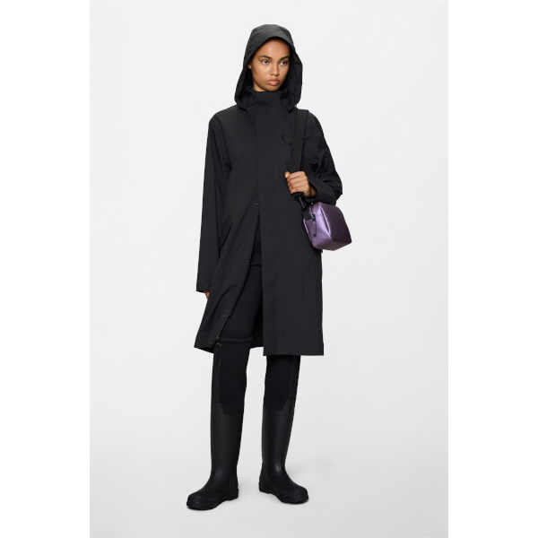 Rains Suva Hardshell Coat (black)