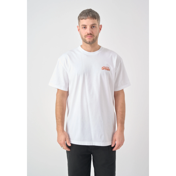 Cleptomanicx Happy Starfish Boxy Tee (white)