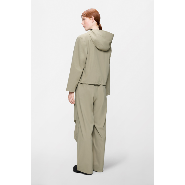 Rains Suva W Hardshell Short String Jacket (beige)