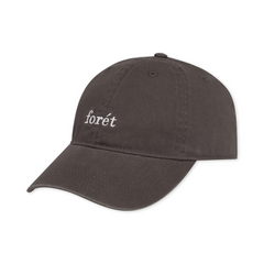 Forét Hawk Washed Cap (black)