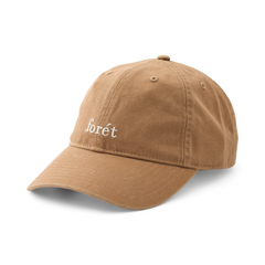 Forét Hawk Washed Cap (burnt khaki)