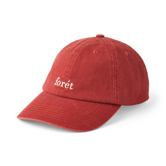 Forét Hawk Washed Cap (red)