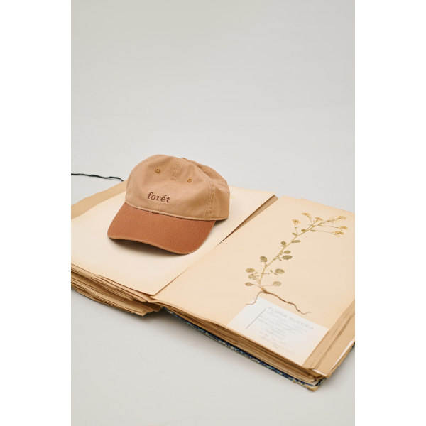 Forét Hawk Washed 2-Tone Cap (khaki/brown)