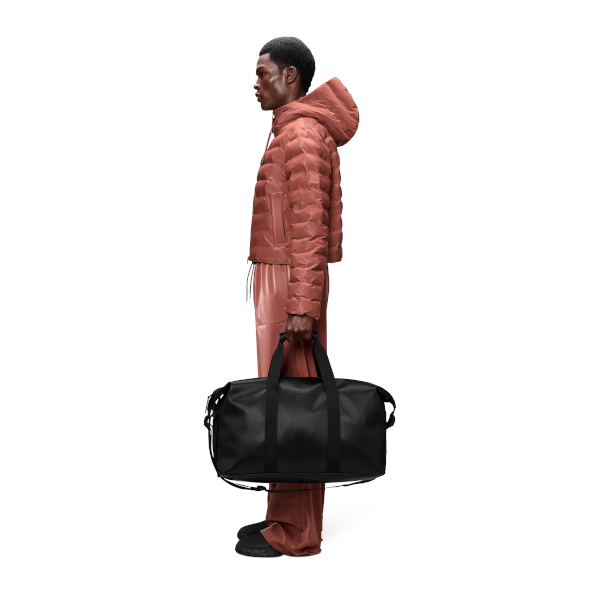 Rains Hilo Weekend Bag (black grain)