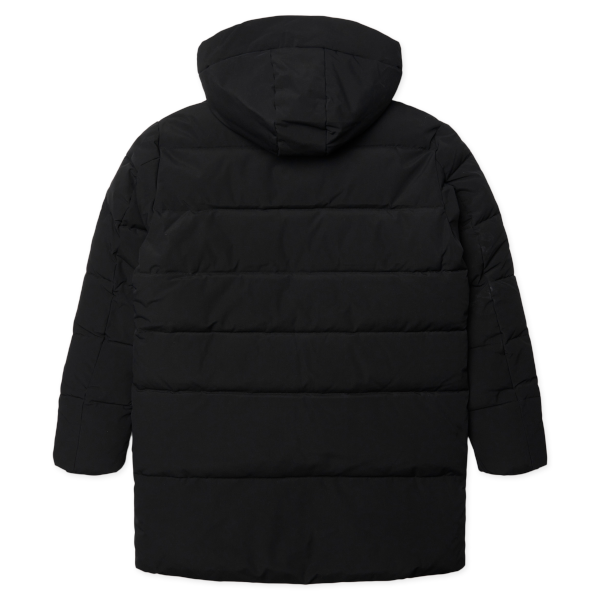 Woodbird Joseph Tech Long Jacket (black)