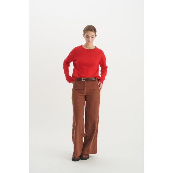 Basic Apparel Liz O-Neck (tomato)