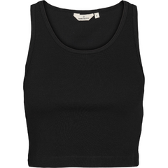 Basic Apparel Ludmilla Crop Tank (black)