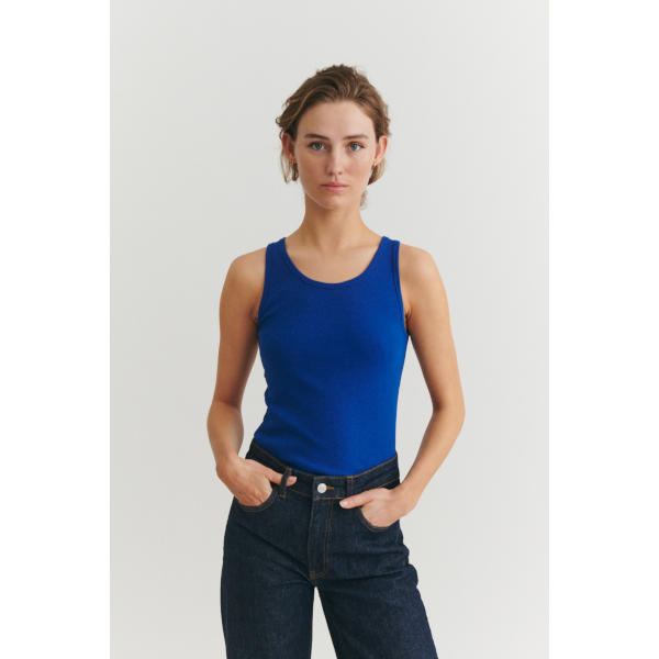 Basic Apparel Ludmilla Tank (sodalite blue)
