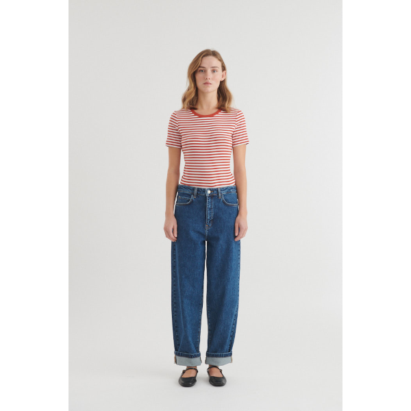 Basic Apparel Ludmilla O-Neck T-Shirt (roibus/whisper white)